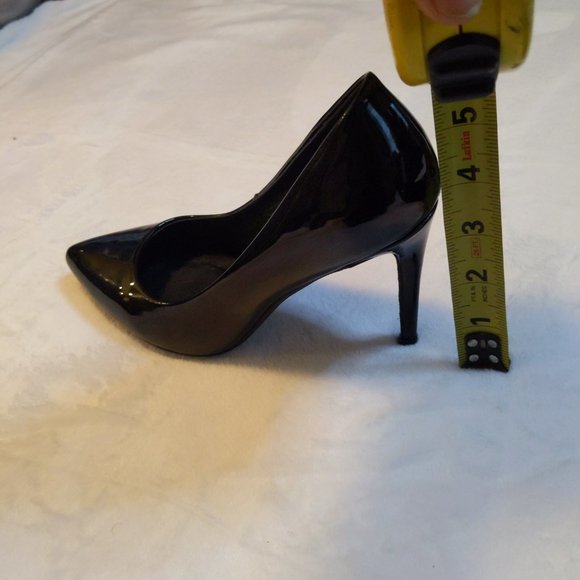 NWOT IDIFU Black Pointed Toe High Heel Pumps Size 8 - Picture 9 of 9